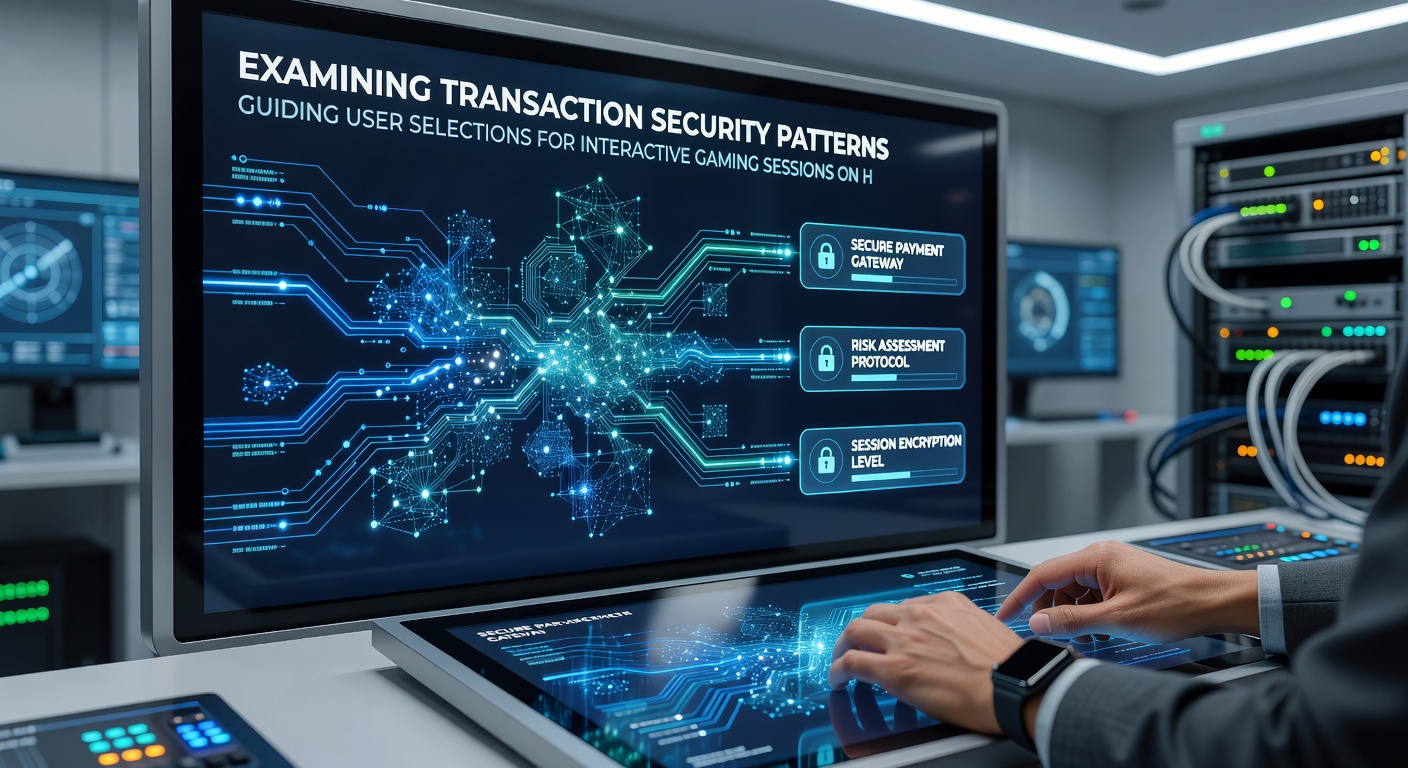 Analytics dashboard showing transaction security metrics and user selection trends on mobile gaming platforms
